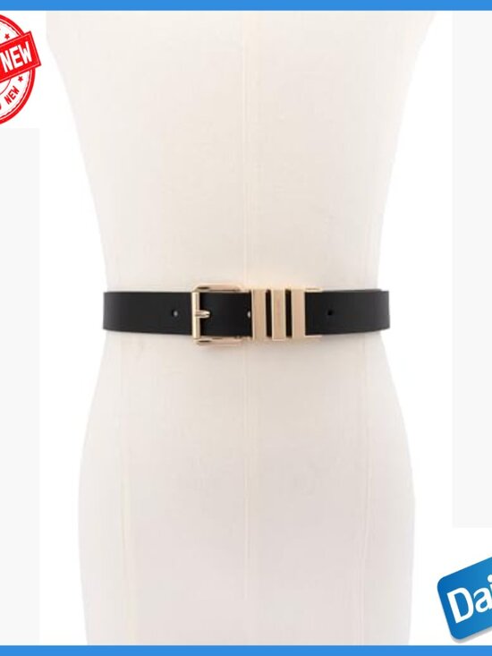 Reversible Leather Belt, Adjustable Fit, Small Size, Everyday Fashion Accessory main image 6